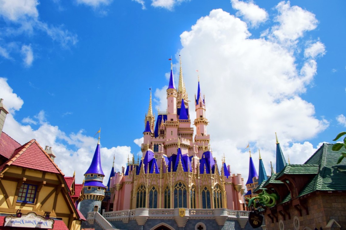 Castelo da Cinderela na Disney